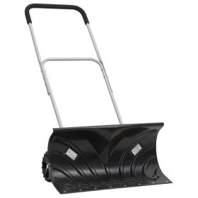 Snow Shovel Black and silver Powder-coated steel Medium